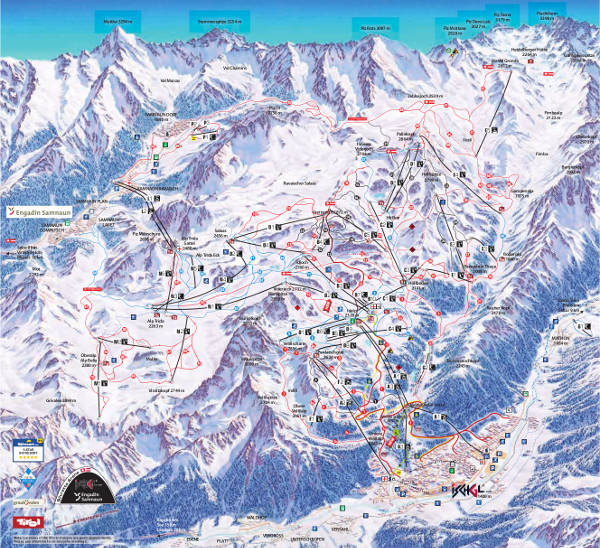 Ischgl Ski Map Free Download