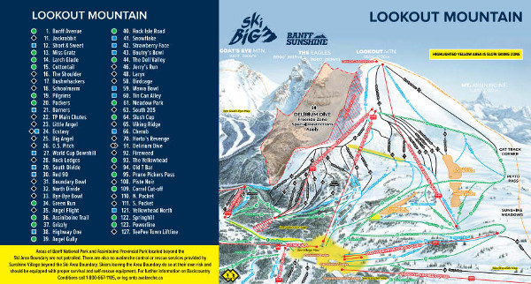 Banff Ski Trail Map Free Download