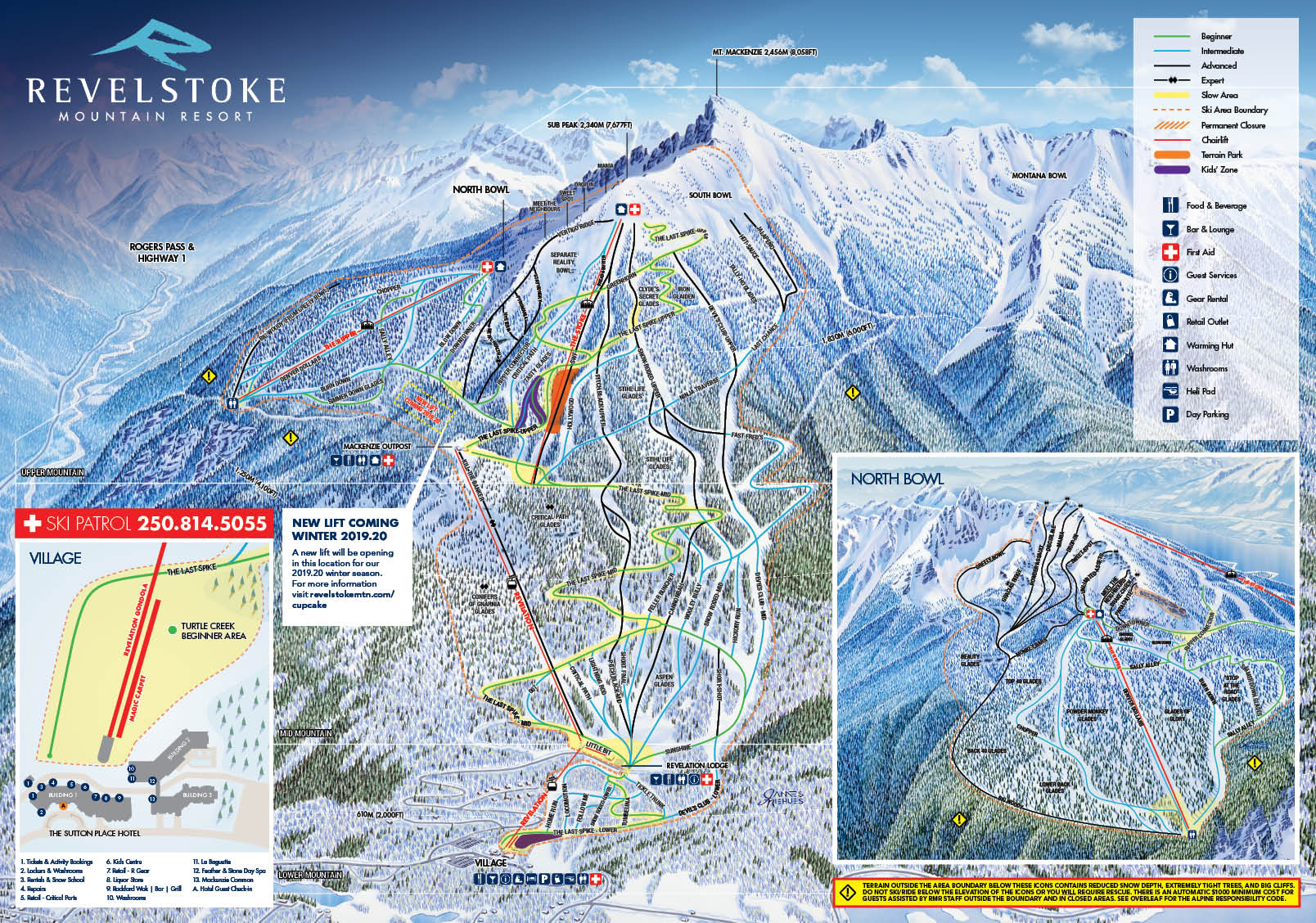 Revelstoke Ski Map Free Download