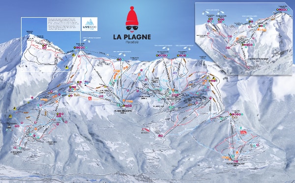 La Plagne Ski Map Free Download