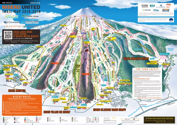 Niseko Ski Trail Map Free Download