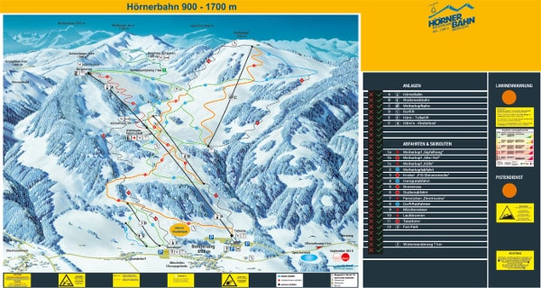Bolsterlang Ski Resort Ski Trail Map